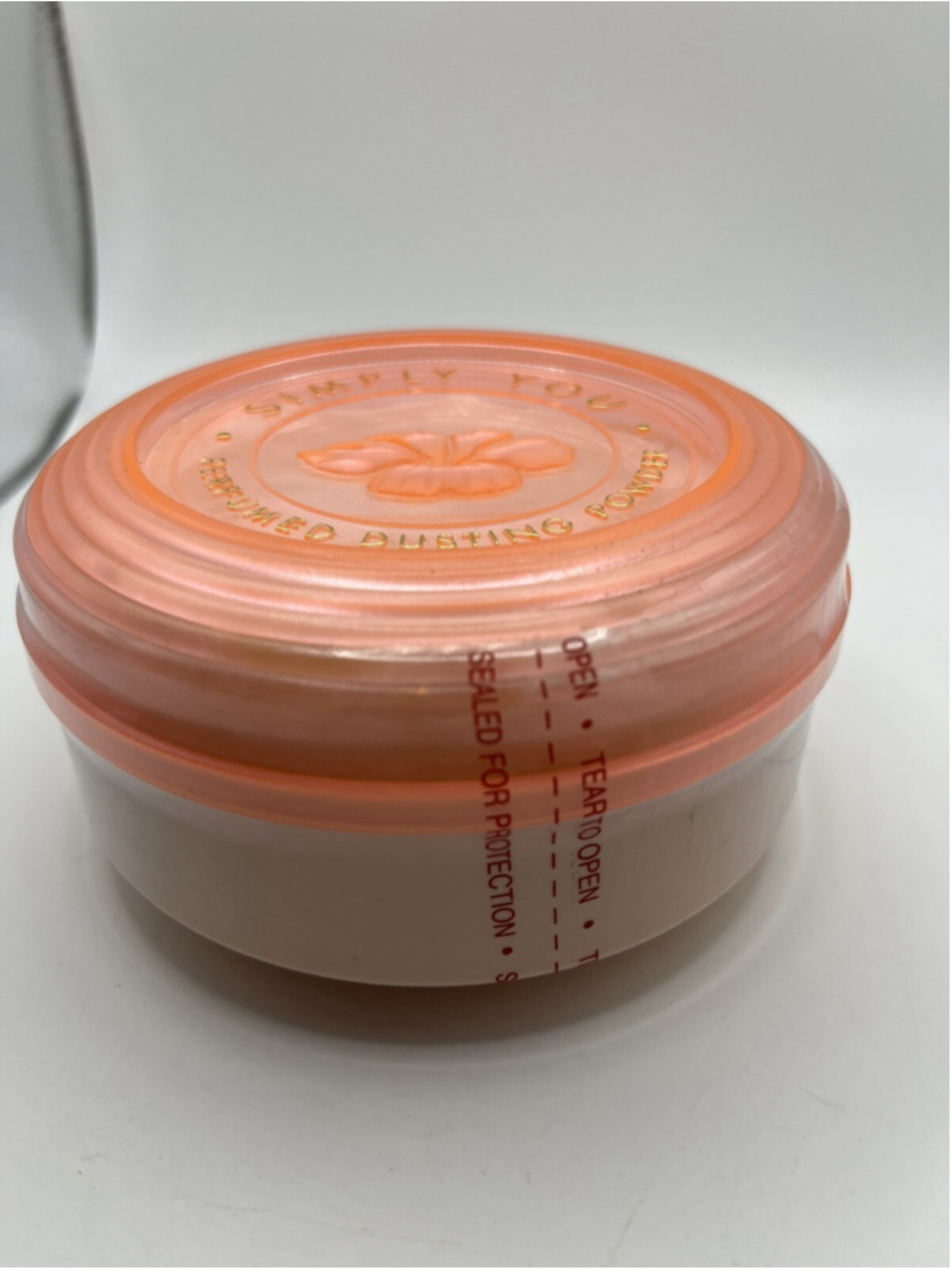 VINTAGE Simply You Perfumed Dusting Powder Pink Box 5oz SEALED SEE ALL PHOTOS